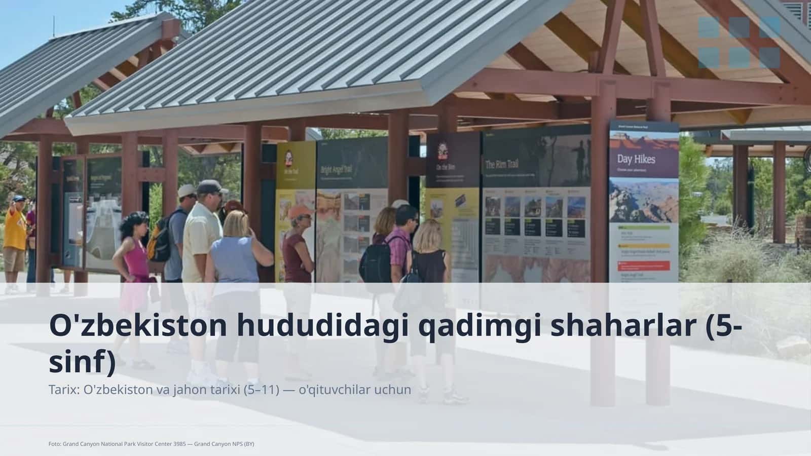O'zbekiston hududidagi qadimgi shaharlar (5-sinf) 1