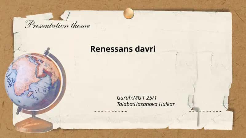 Renessans davri 1