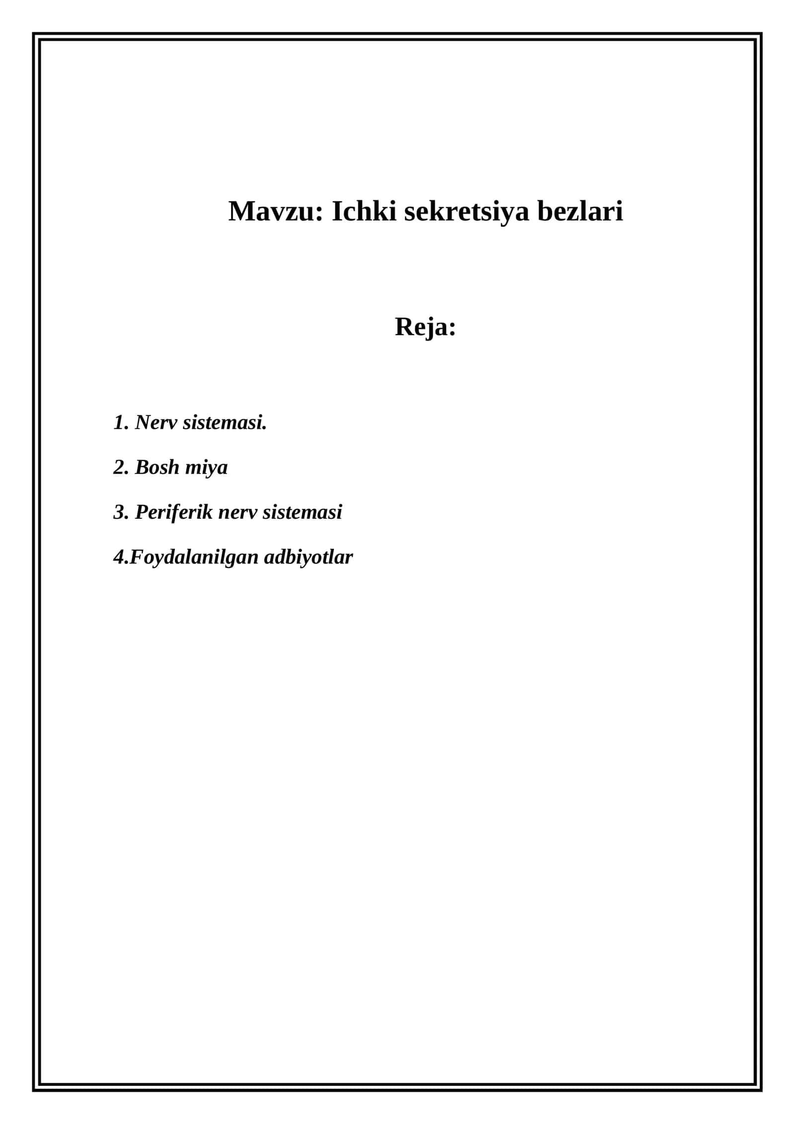 Ichki sekretsiya bezlari 1