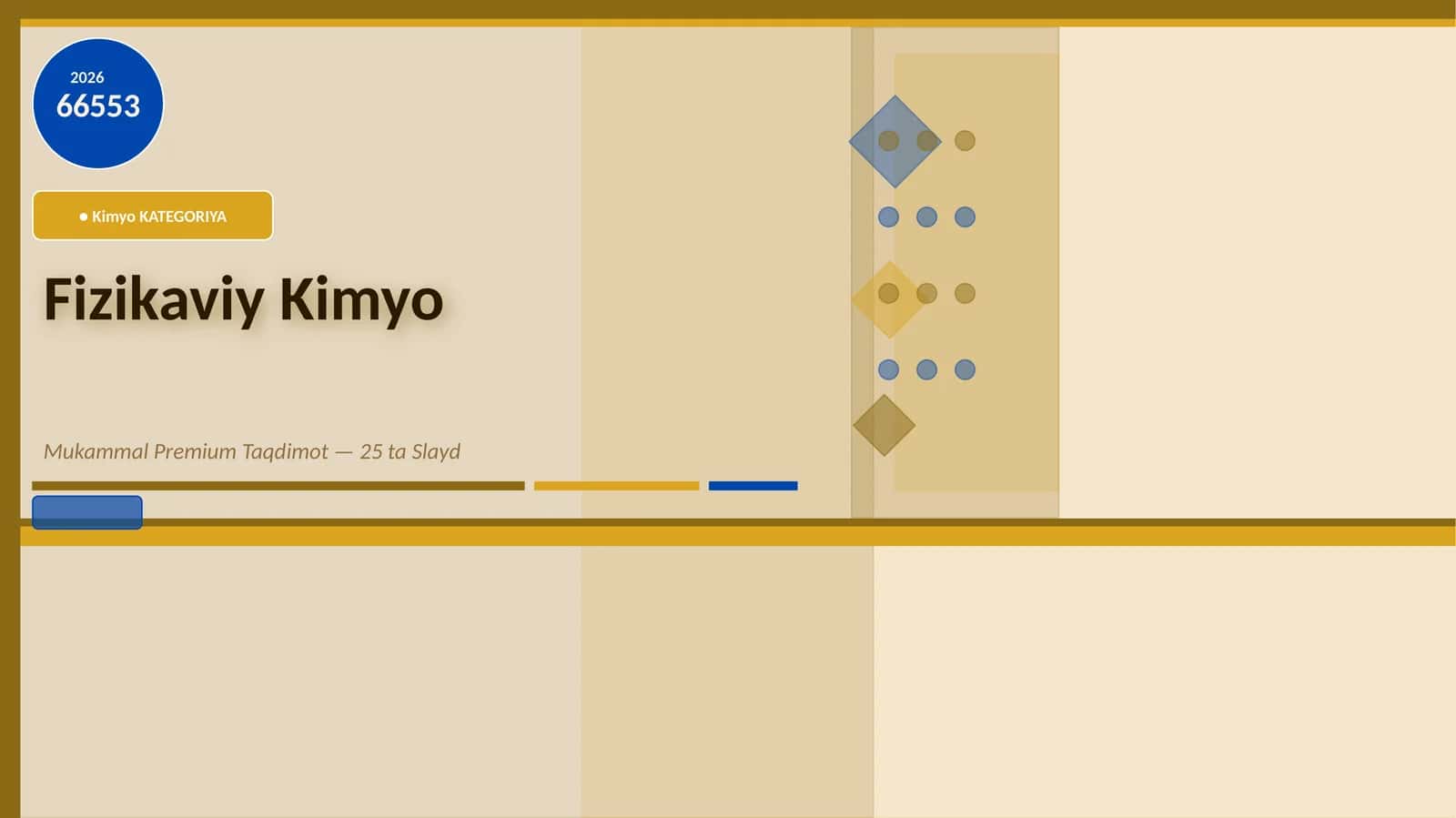 Fizikaviy Kimyo 1