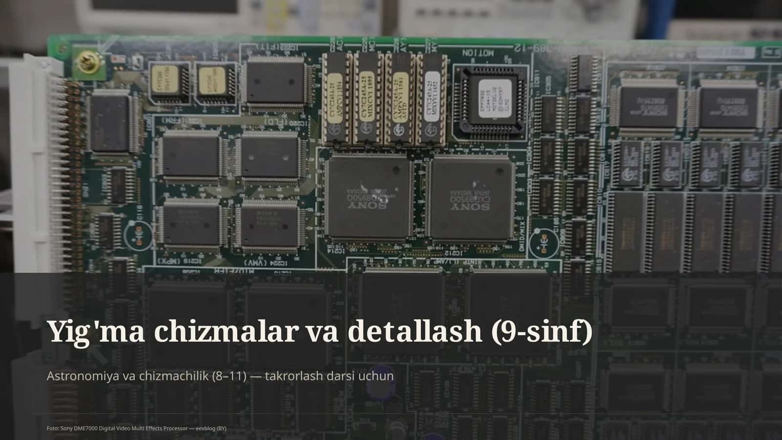 Sony DME7000 Digital Video Multi Effects Processor 1