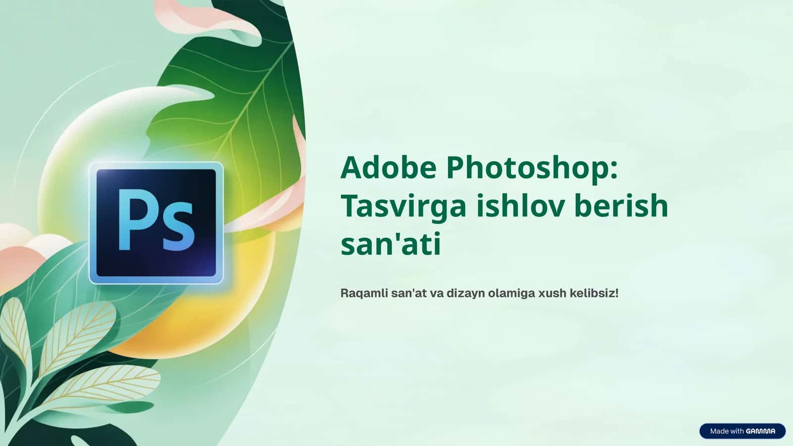 Adobe Photoshop 1