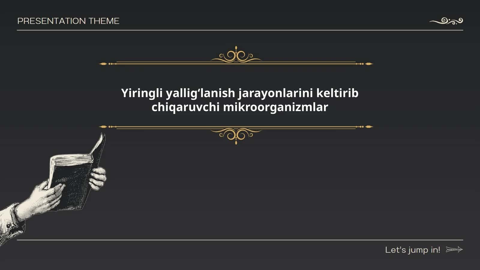 Yiringli yalligʻlanish jarayonlarini keltirib chiqaruvchi mikroorganizmlar 1
