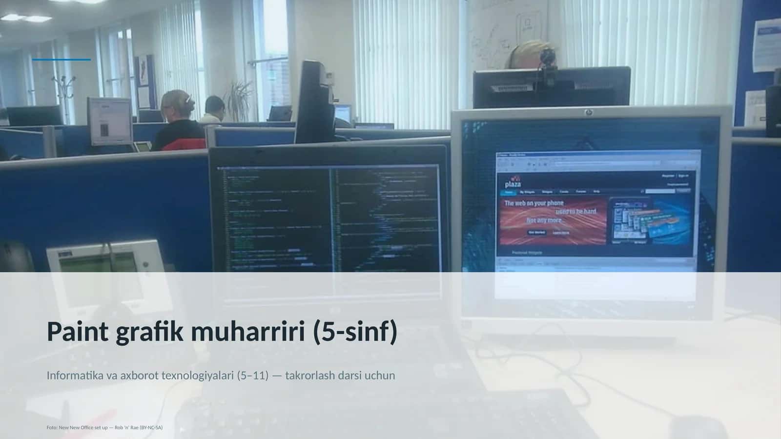 Paint grafik muharriri (5-sinf) 1