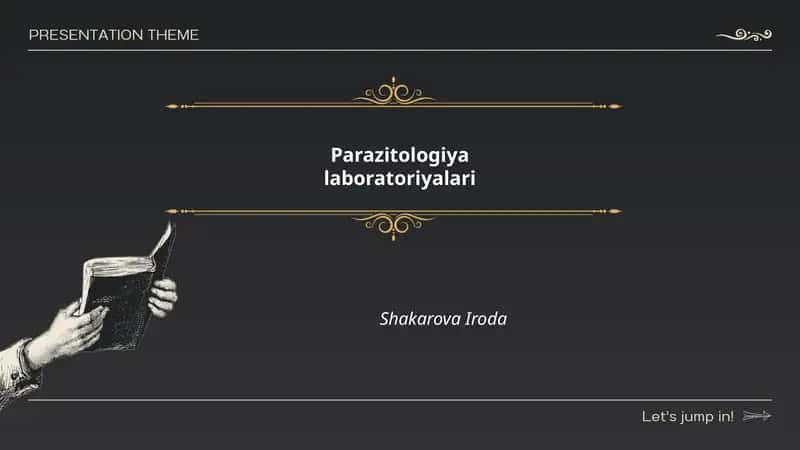 Parazitologiya laboratoriyalari 1