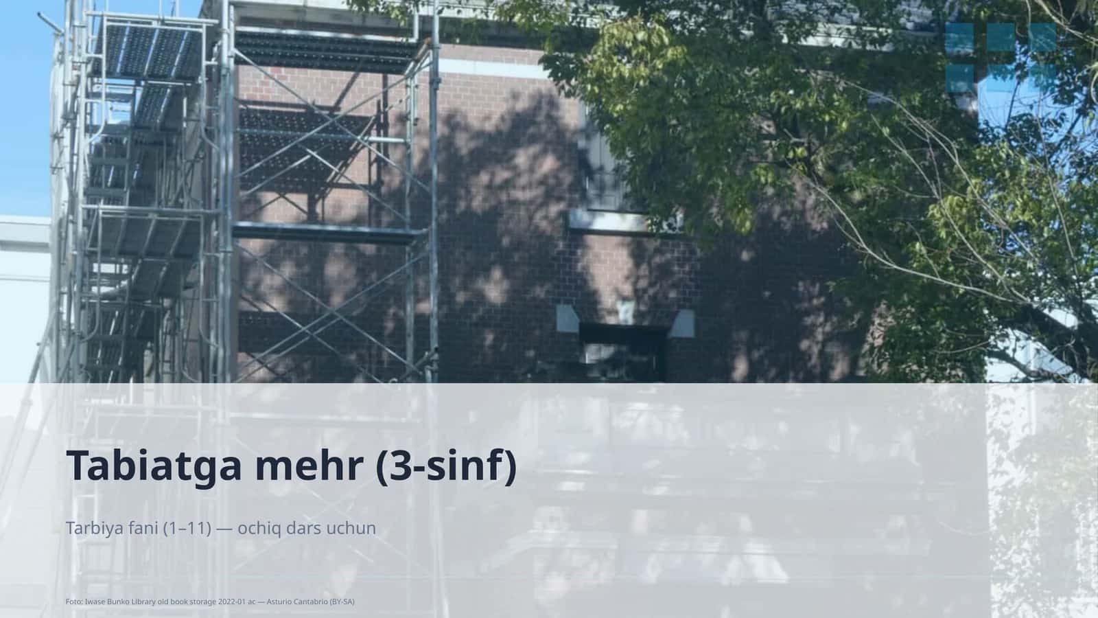 Tabiatga mehr (3-sinf) 1