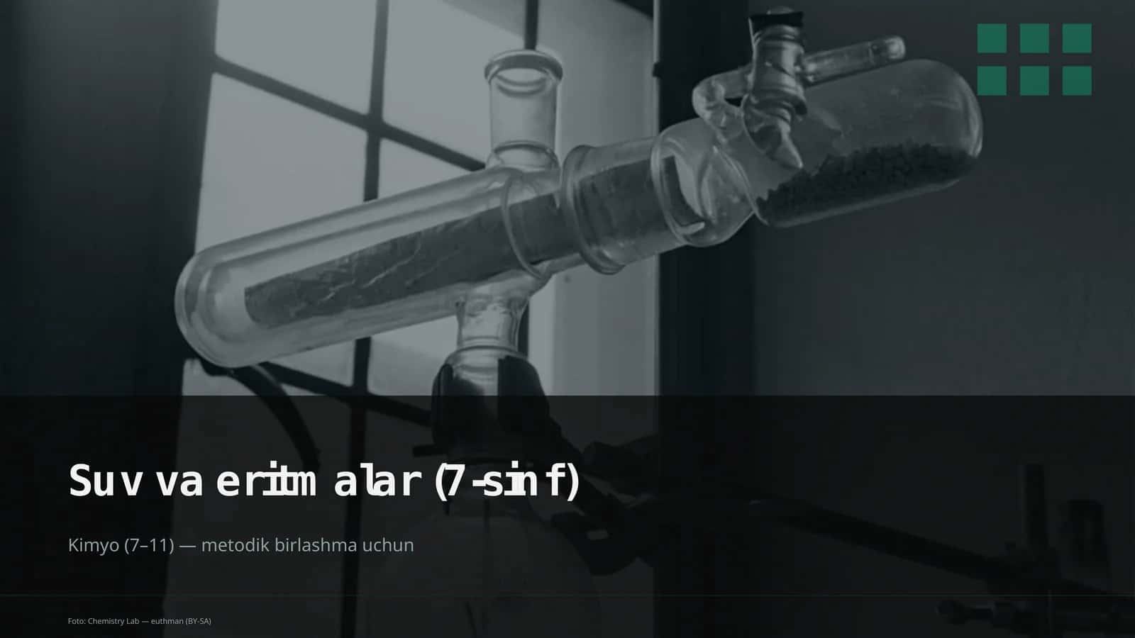 Suv va eritmalar (7-sinf) 1