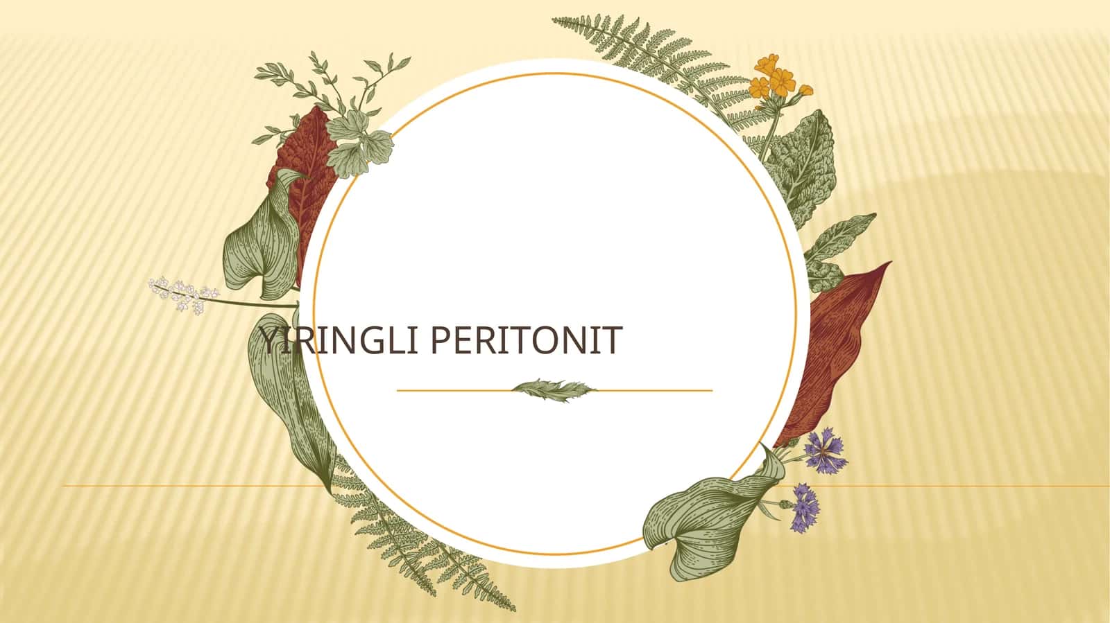 Yiringli peritonit 1