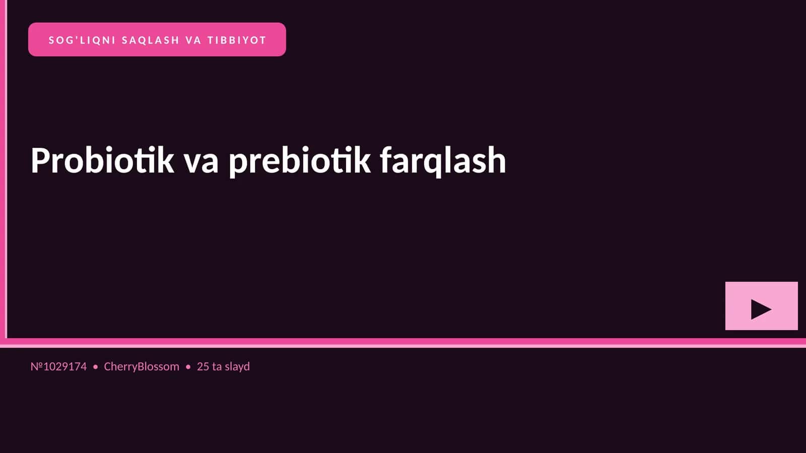 Probiotik va prebiotik farqlash 1