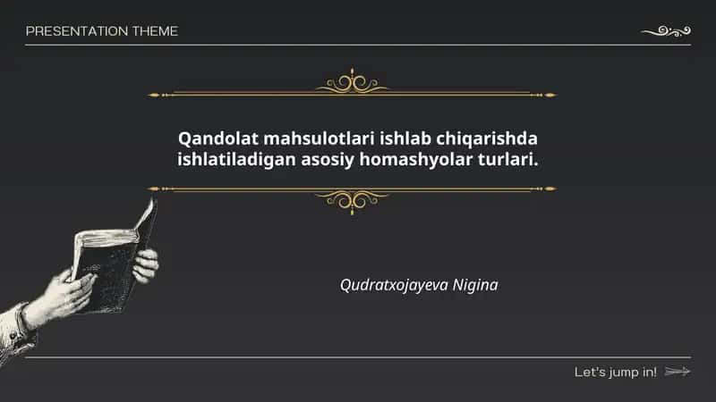 Qandolat mahsulotlari 1