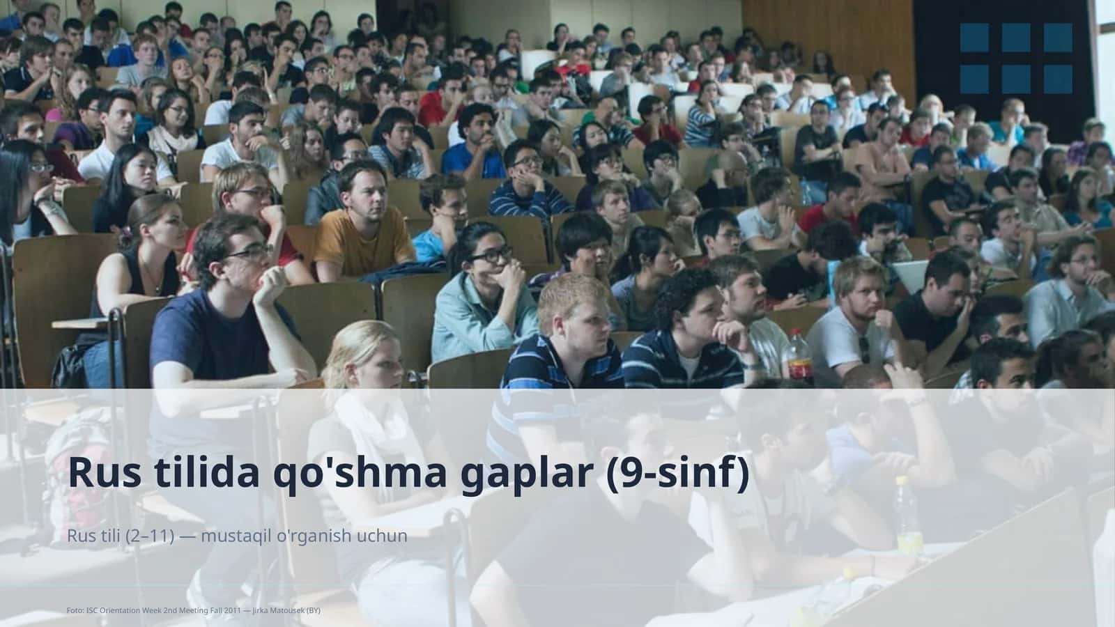 Rus tilida qo'shma gaplar (9-sinf) 1