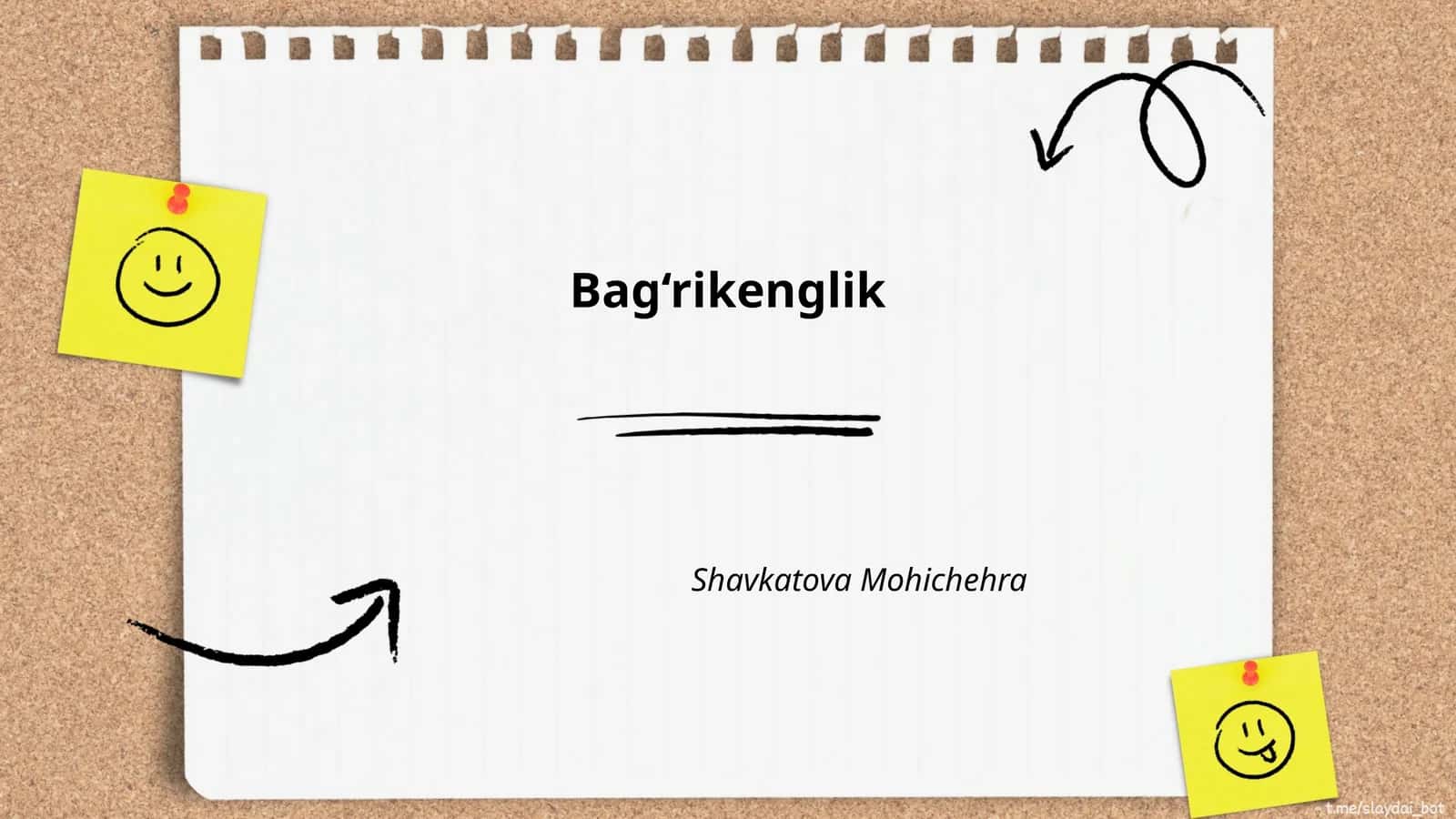 Bag‘rikenglik 1