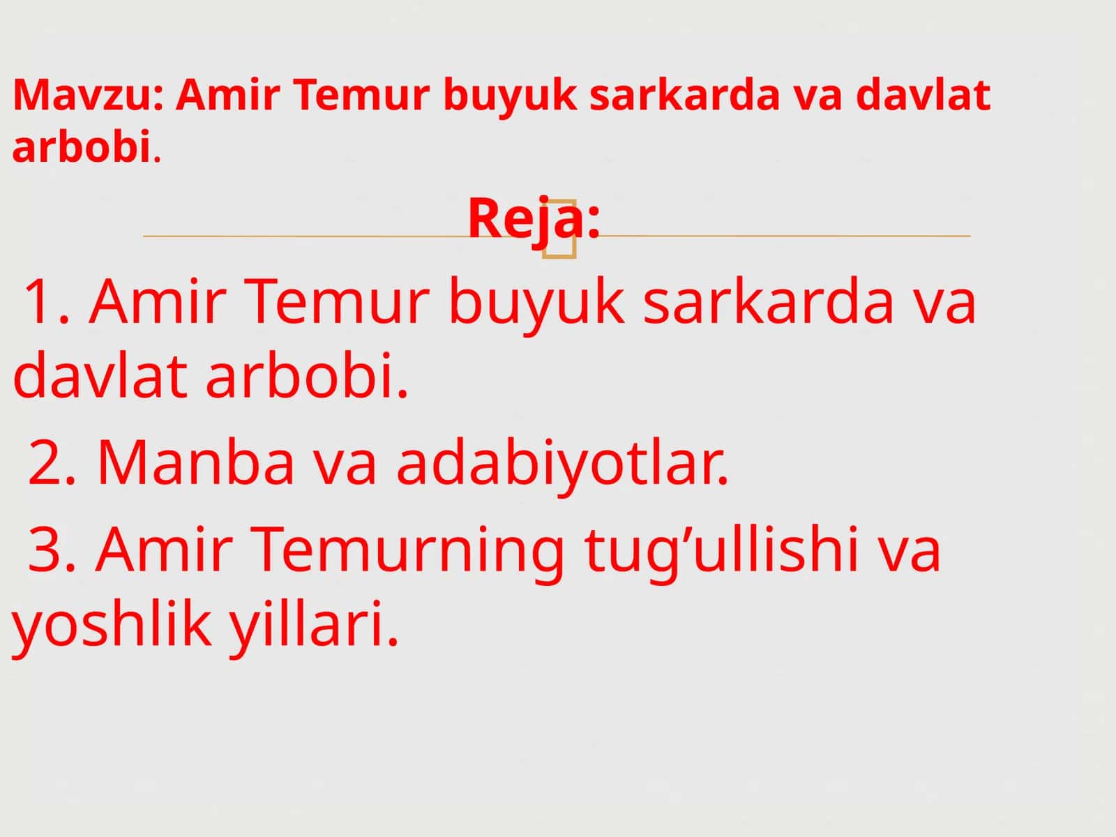 Amir Temur buyuk sarkarda va davlat arbobi 1