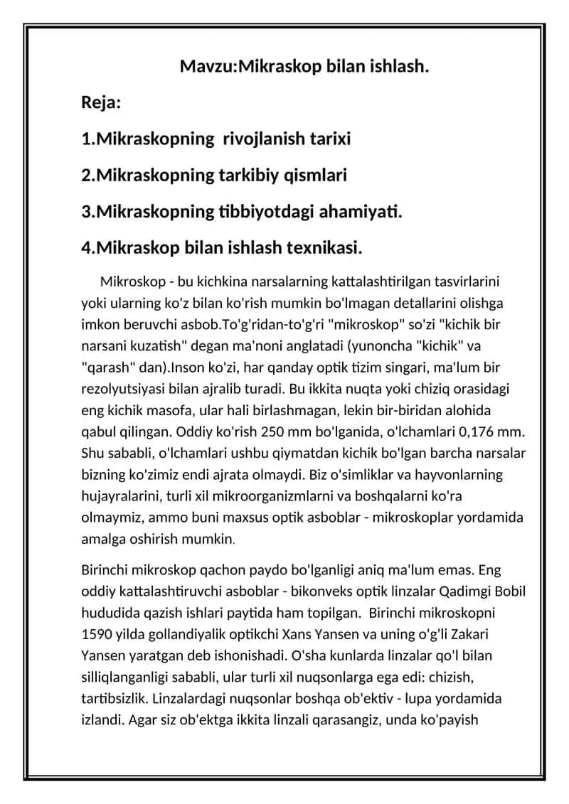 Mikroskop 1
