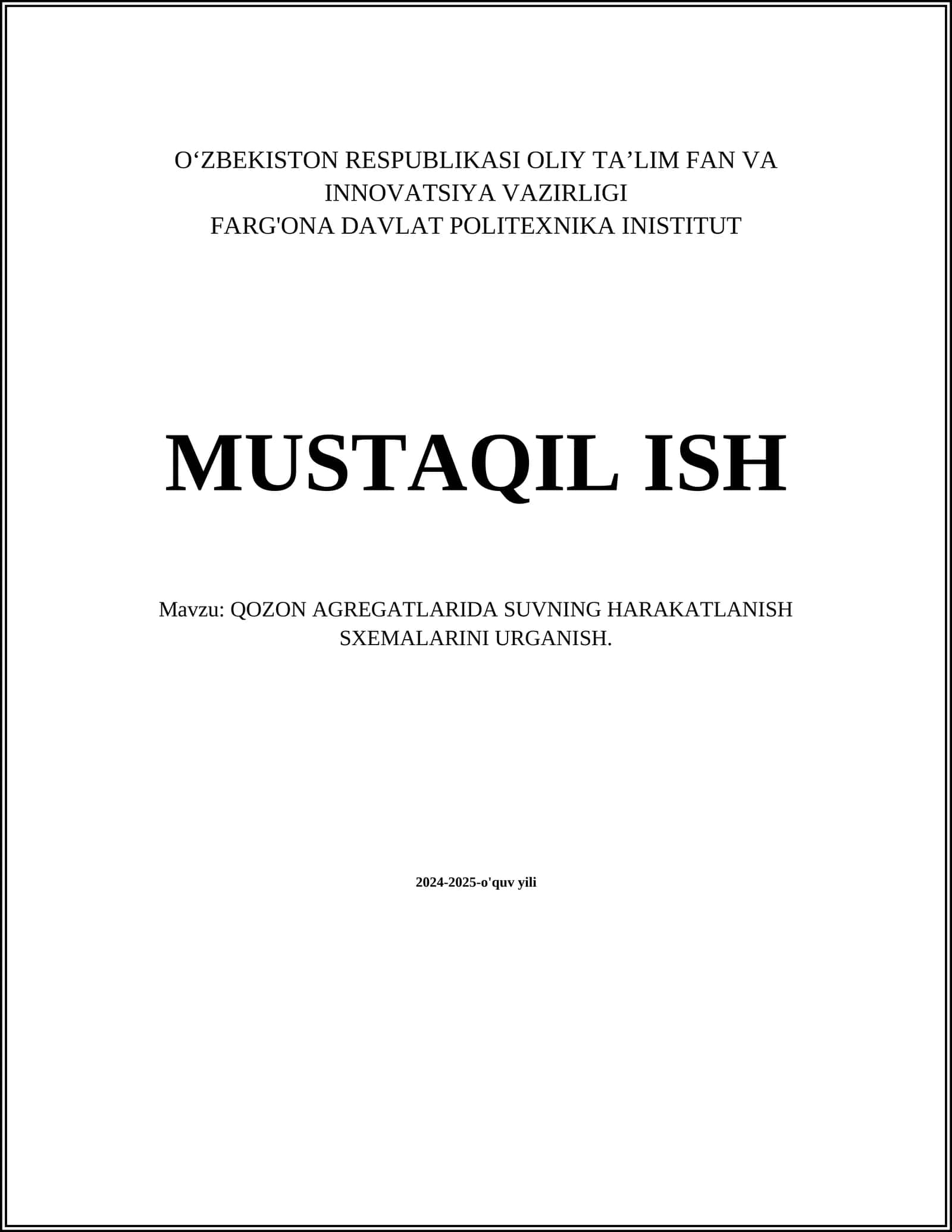 Qozon Agregatlari 1