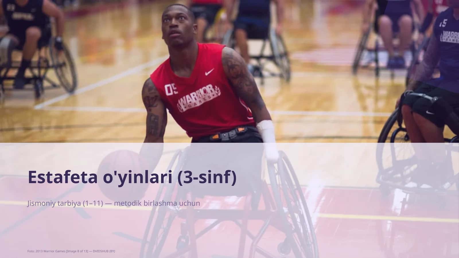 Estafeta o'yinlari (3-sinf) 1