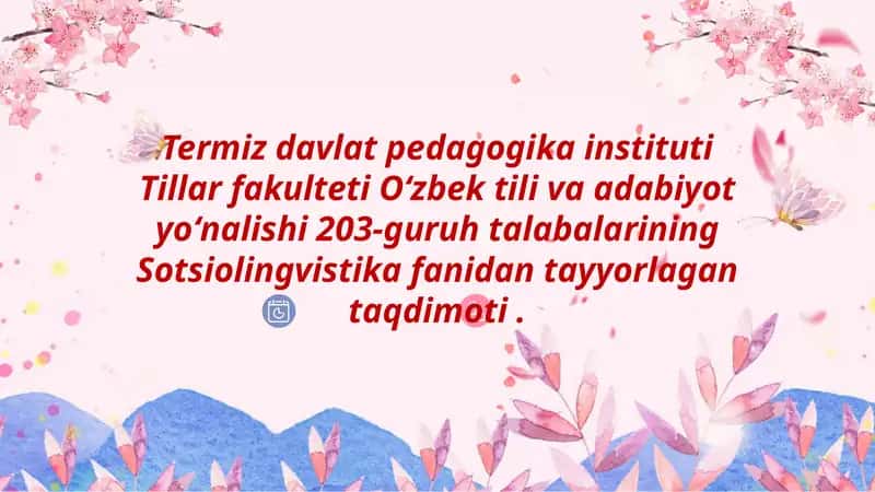 Sotsiolingvistika va adabiyot yoʻnalishi203 1