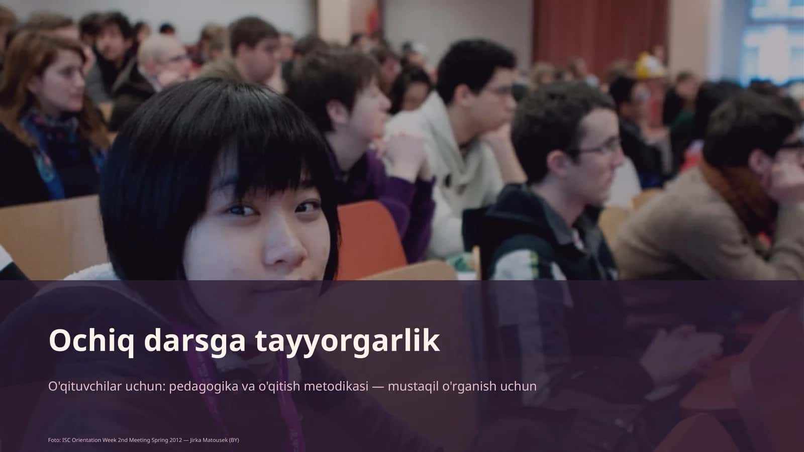 Ochiq darsga tayyorgarlik 1