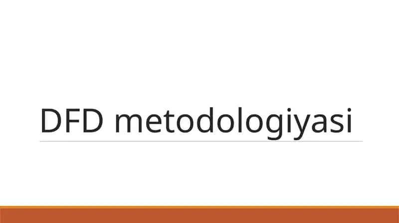DFD metodologiyasi tushunchasi 1