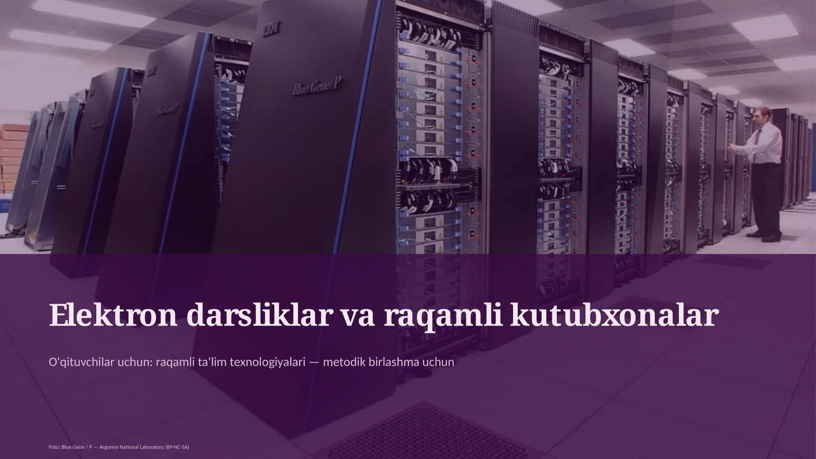 Elektron darsliklar va raqamli kutubxonalar 1