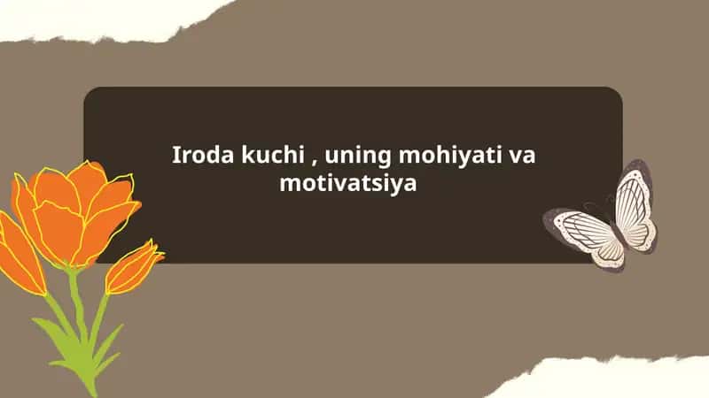 Iroda kuchi 1