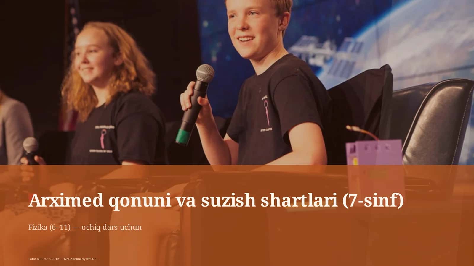 Arximed qonuni va suzish shartlari (7-sinf) 1