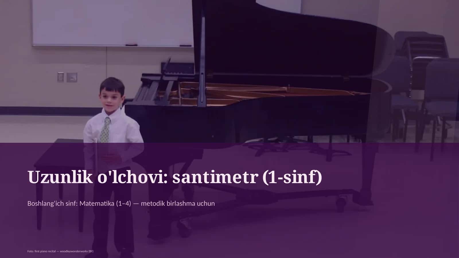 Boshlang'ich sinf: Matematika 1