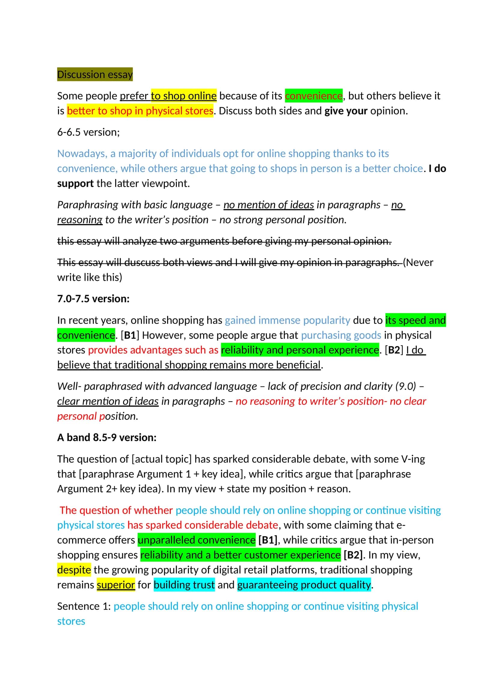 Discussion essay 1