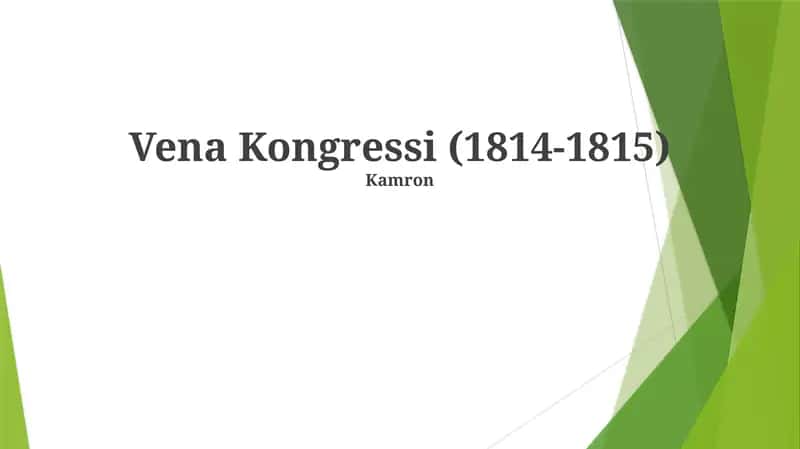 Vena Kongressi (1814-1815) 1