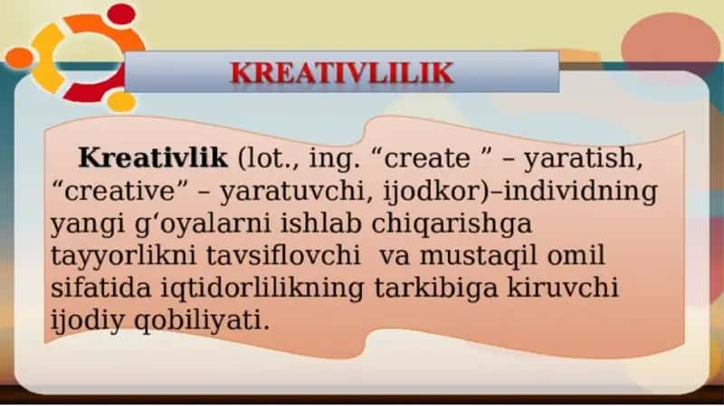 Kreativlik 1