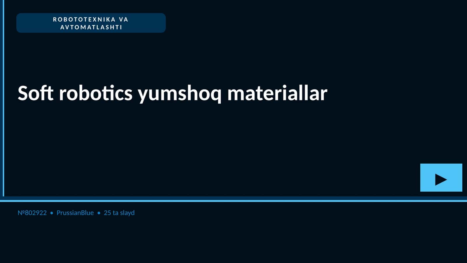 Soft robotics yumshoq materiallar 1