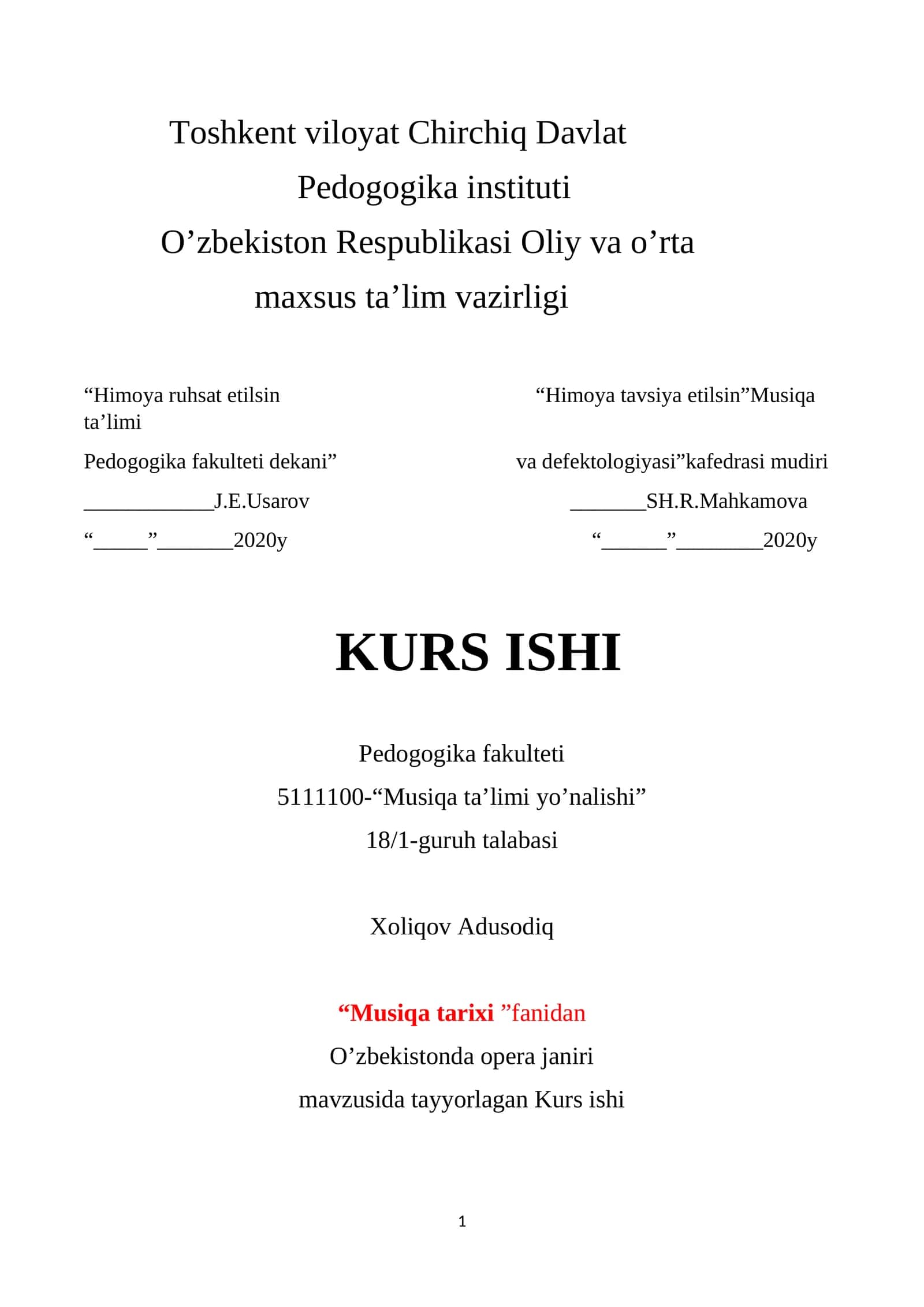 O’zbekistonda opera janiri 1