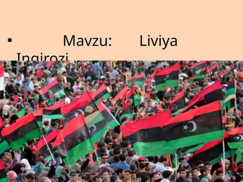 Liviya Inqirozi 1