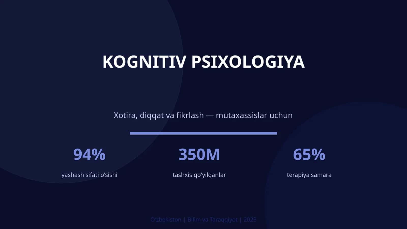 KOGNITIV PSIXOLOGIYA 1