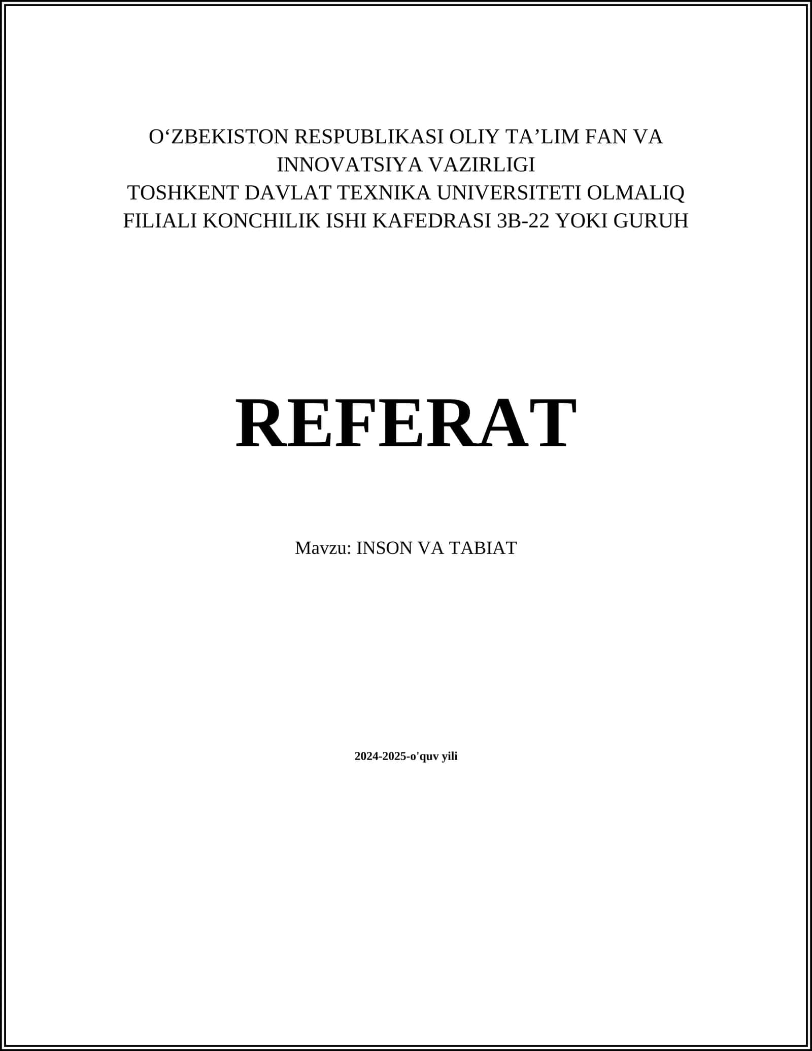 INSON VA TABIAT 1