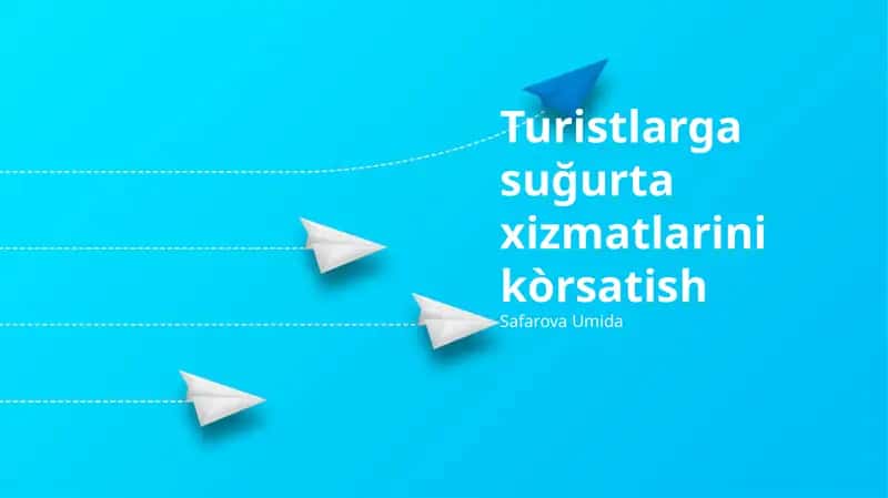 Turizm Sug'urtasi 1