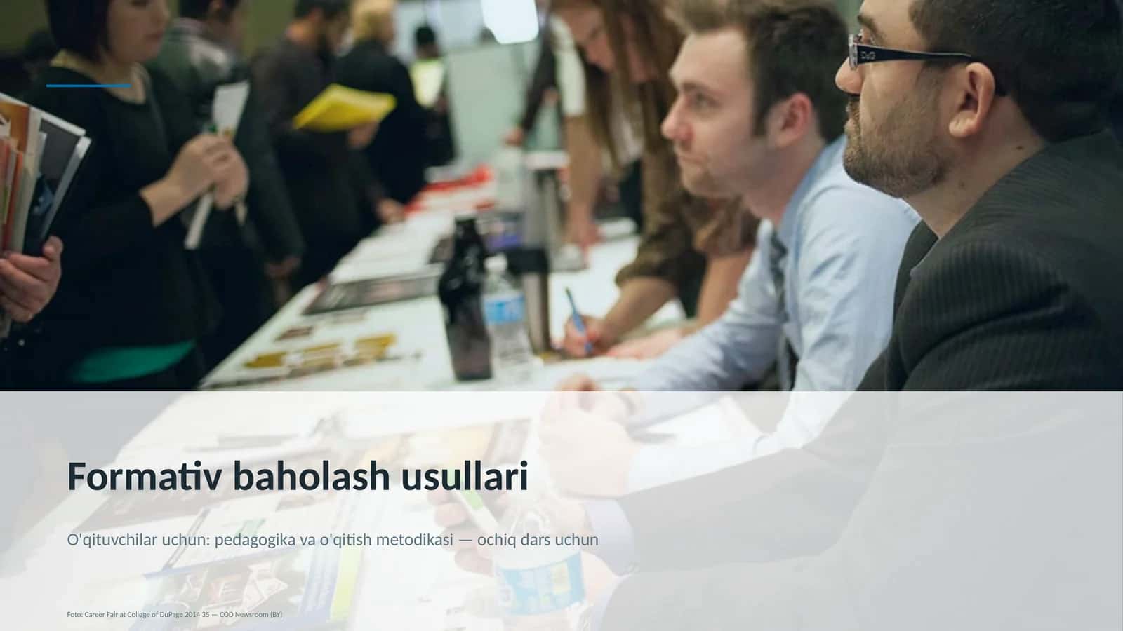 Formativ baholash usullari 1