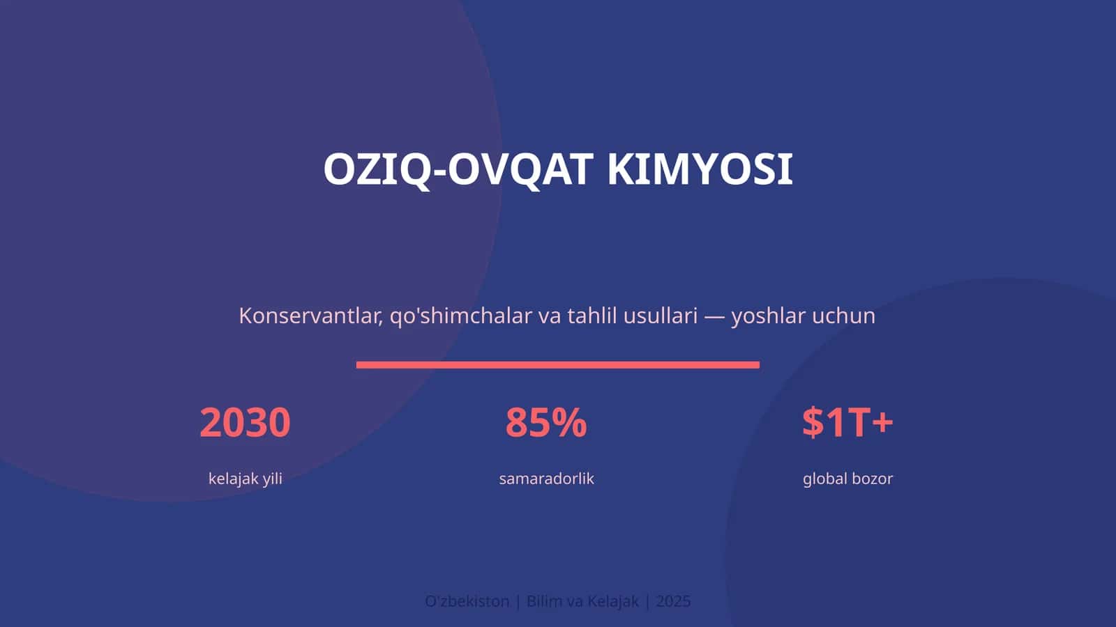 Oziq-ovqat kimyosi 1