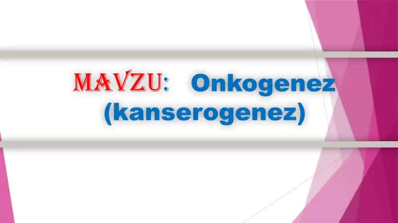 Onkogenez 1