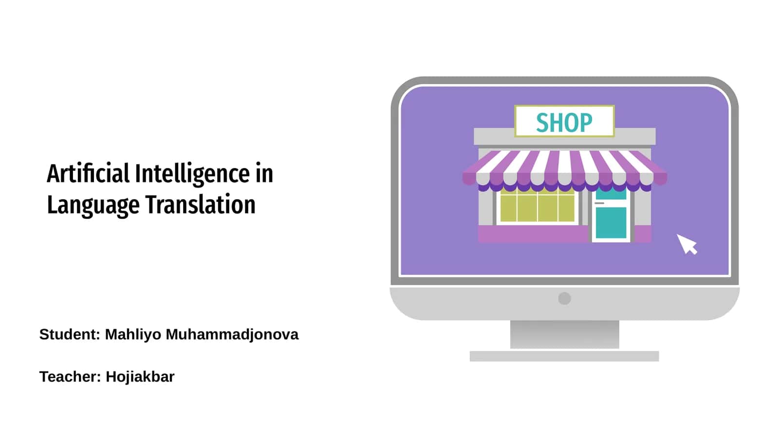 Artificial Intelligence in Language Translation 1