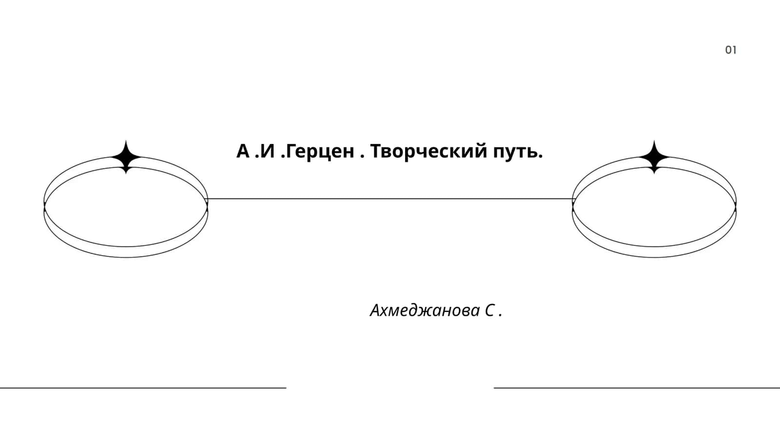 А.И.Герцен. Творческий путь 1
