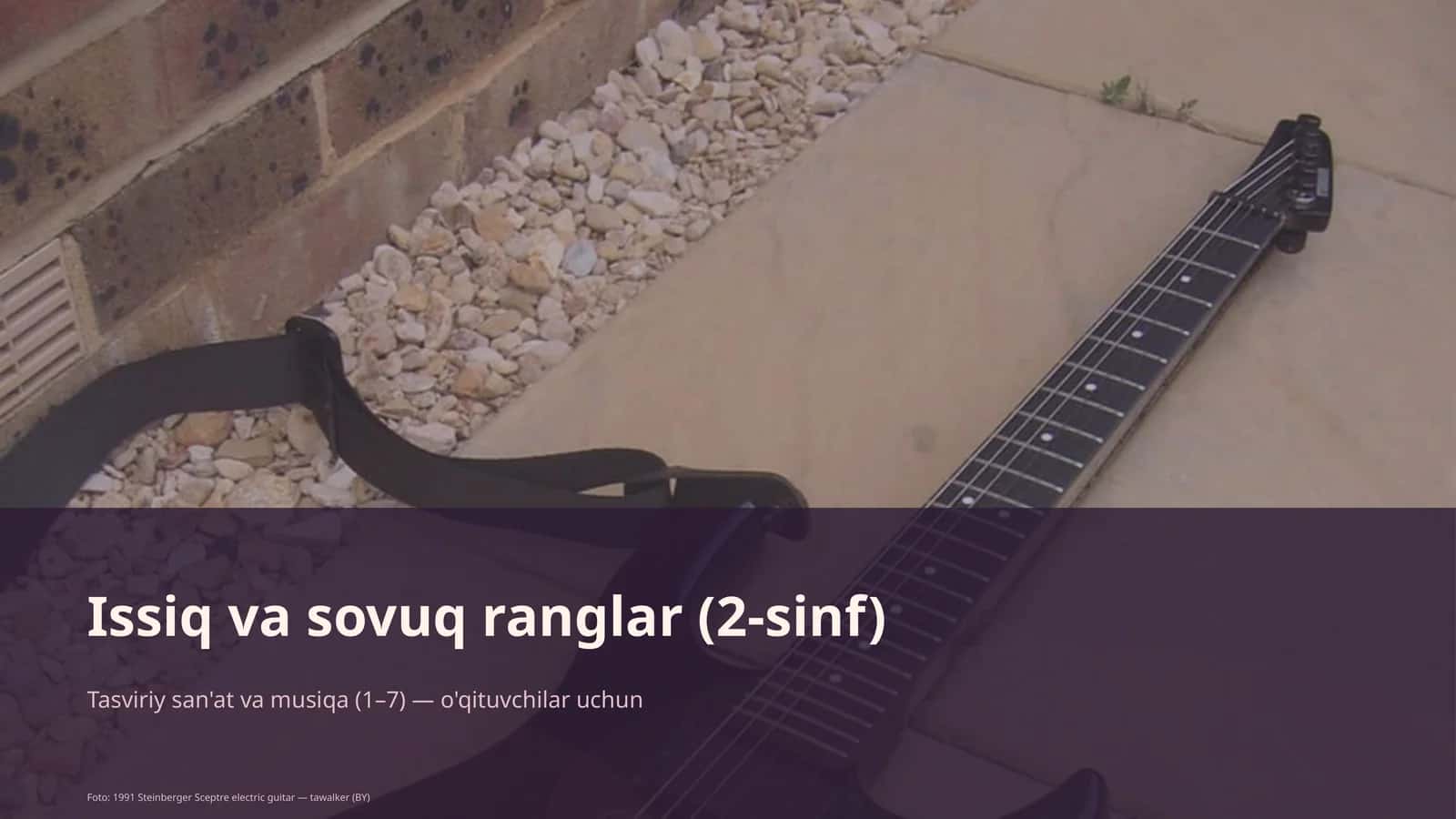 Tasviriy san'at va musiqa (1-7) 1