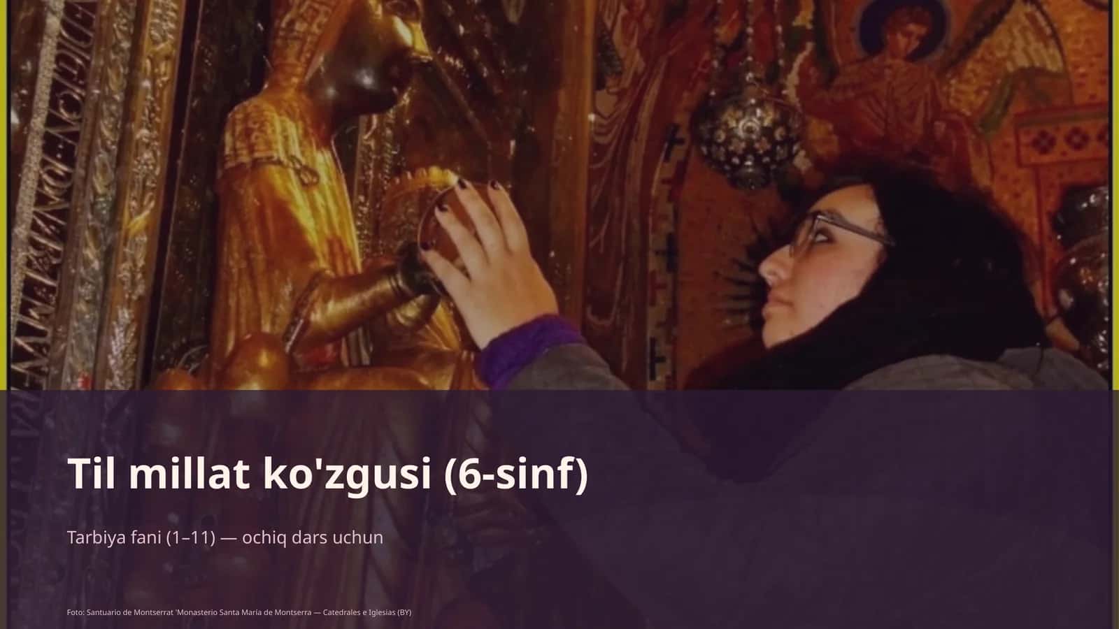 Til millat ko'zgusi (6-sinf) 1