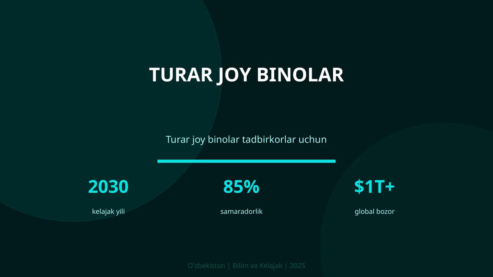 Turar joy binolar 1