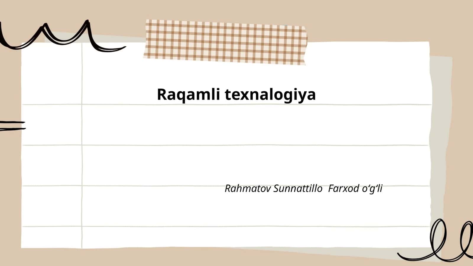 Raqamli iqtisodiyot 1