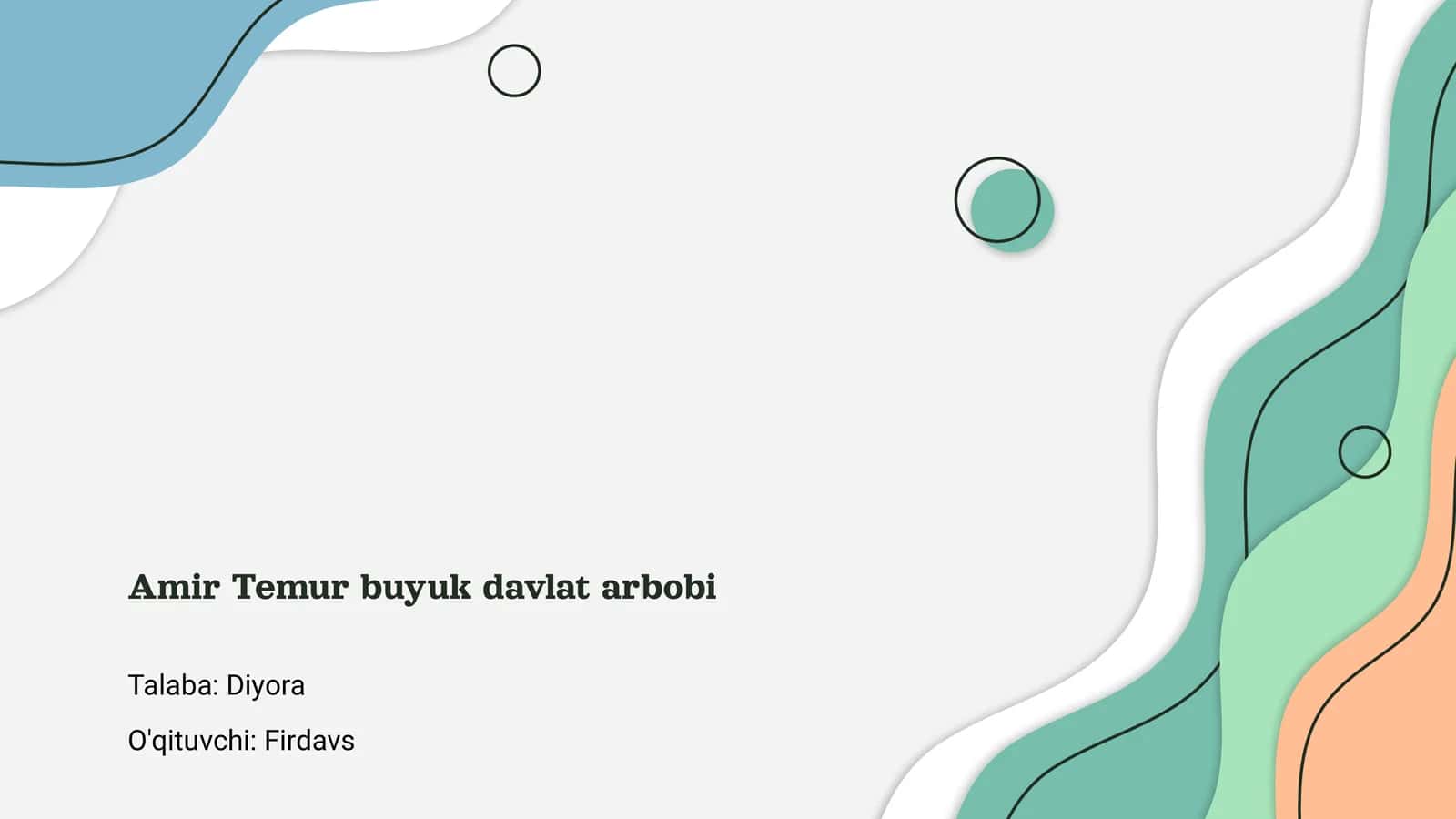 Amir Temur buyuk davlat arbobi 1