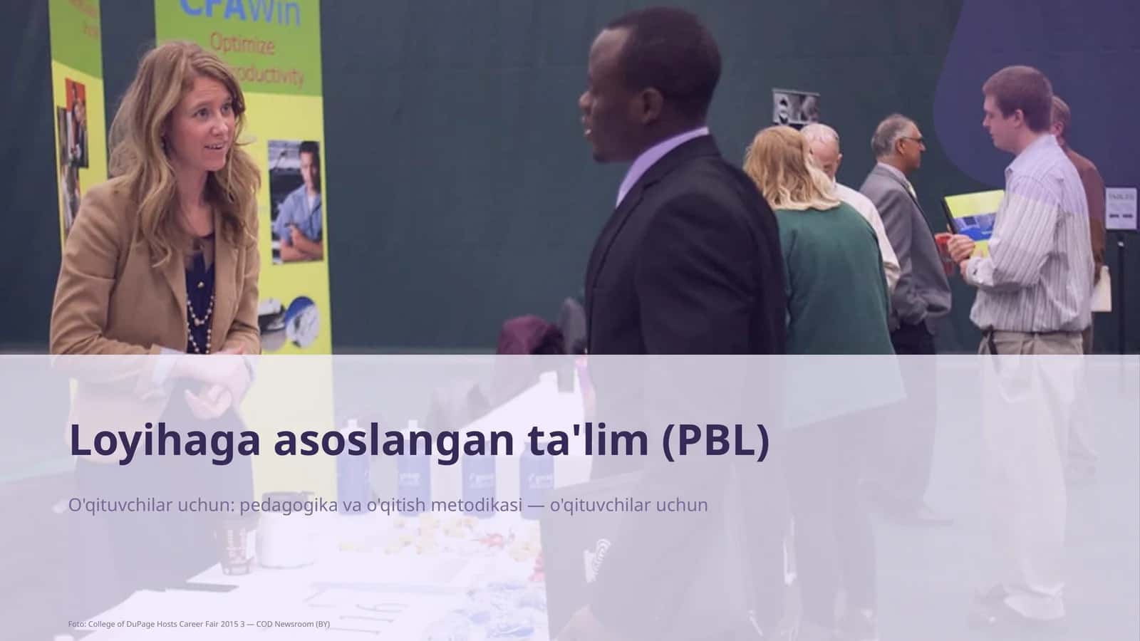 Loyihaga asoslangan ta'lim (PBL) 1