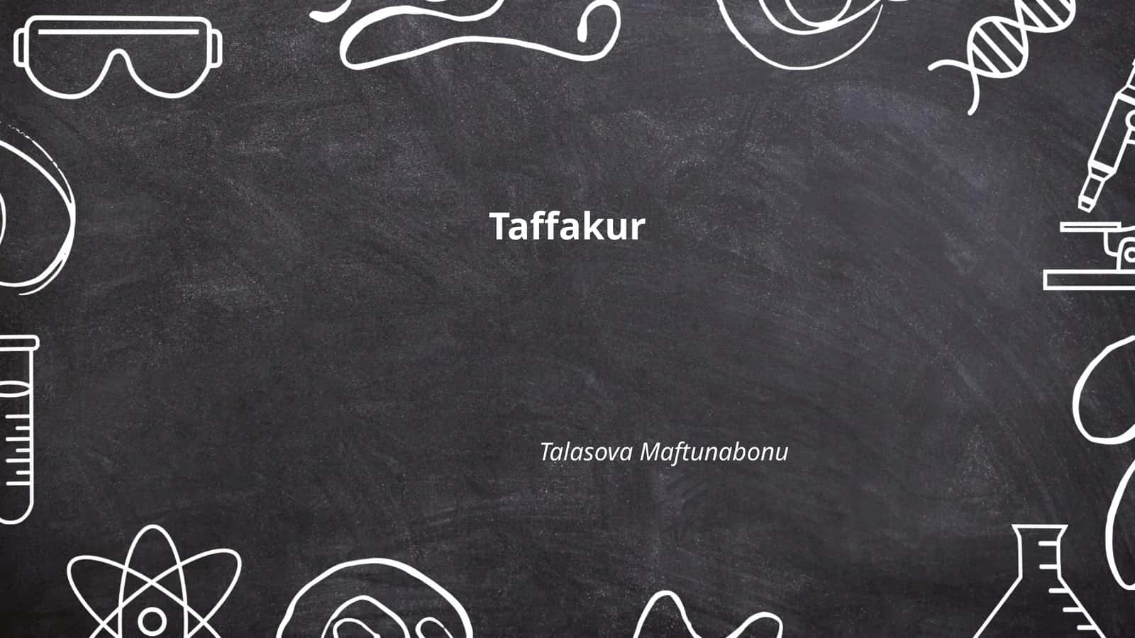 Taffakur 1