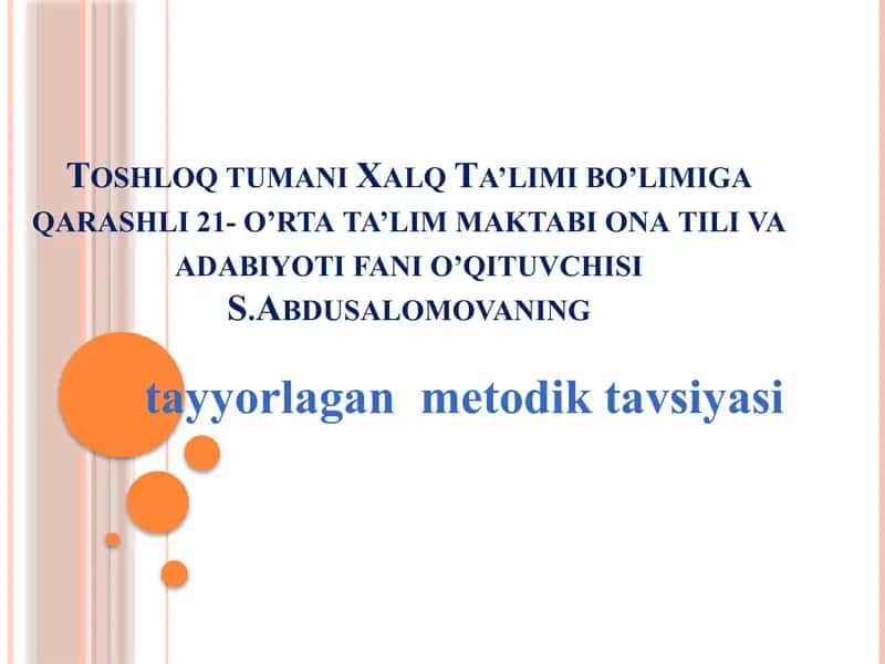 Adabiyotga e’tibor ma’naviyatga e’tibor 1