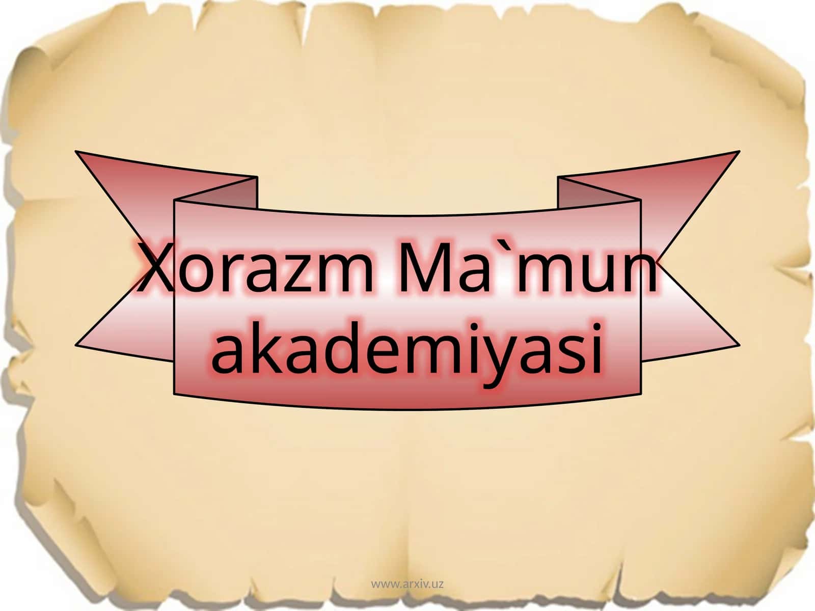 Xorazm Ma'mun akamediyasi 1